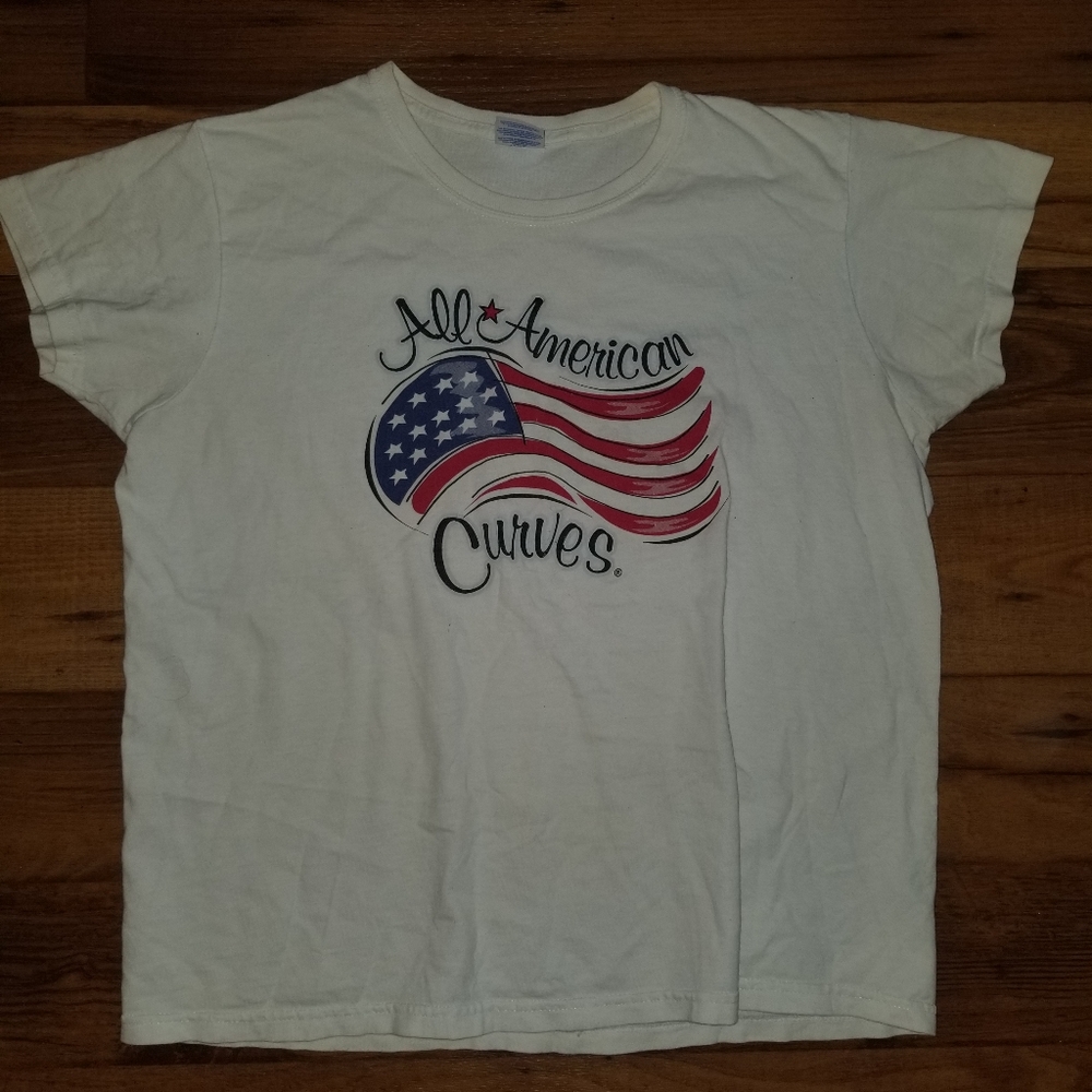 All American Curves Tshirt